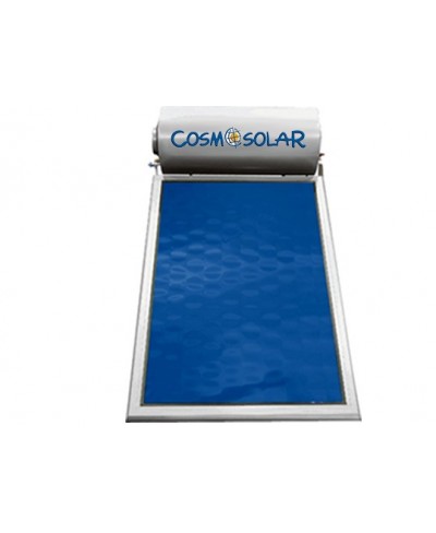 Ηλιακός Θερμοσίφωνας Glass - COSMOSOLAR GL 120 με Επιλεκτικό Συλλέκτη 2,00m² - Τριπλής Ενέργειας - Κάθετος