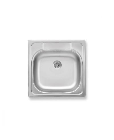 Νεροχύτης κουζίνας λείος DR48/48.H FERRO 48x48cm