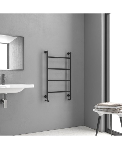 Θερμαντικό σώμα μπάνιου Black Matt DESIGN 6 900 KARAG 9,3x56x90cm