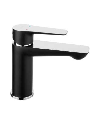 Μπαταρία νιπτήρος Black/Chrome ADORE BDR2BLC FERRO