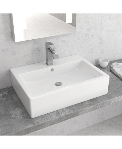 Νιπτήρας επικαθήμενος LT 2001 KARAG 61x44x14,5cm