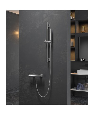 Θερμοστατική μπαταρία ντους με κολόνα CF 058T KARAG