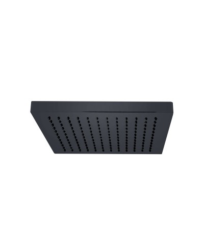 Κεφαλή ντους Μαύρη CFT205B PRAXIS KARAG 20x20cm