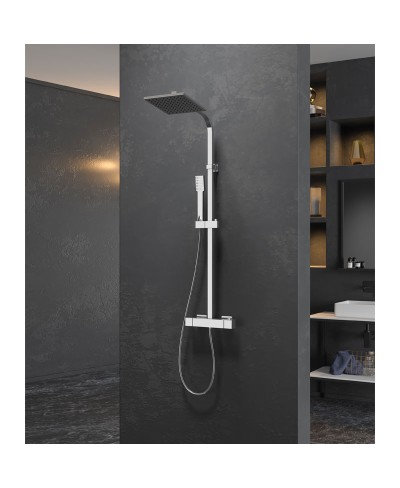 Θερμοστατική μπαταρία σταθερού ντους CF 033T KARAG