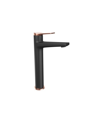 Μπαταρία νιπτήρος υψηλή ANDARE Nero Rose Gold WNW168B73PA-RG KARAG