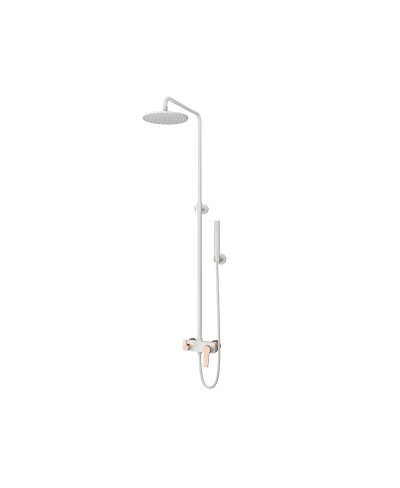 Μπαταρία σταθερού ντους ANDARE Bianco Rose Gold WNW33R98PH-RG KARAG