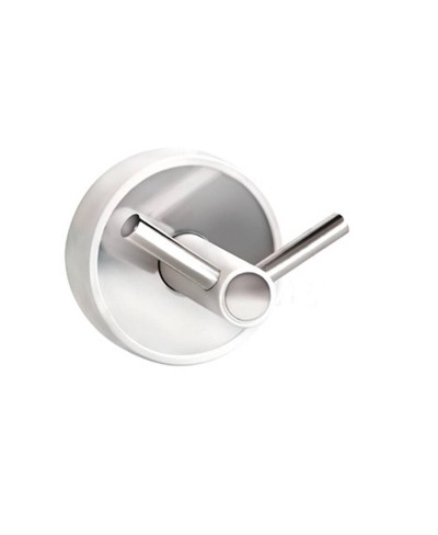 Άγκιστρο μπάνιου διπλό OPTIMO 6209 99 Λευκό KARAG