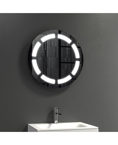 Καθρέπτης ερμάριο με φωτισμό PIC010 KARAG Ø63cm