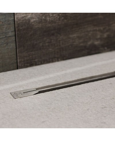 Ανοξείδωτο σιφόνι δαπέδου Confluo SLIM PESTAN 45cm