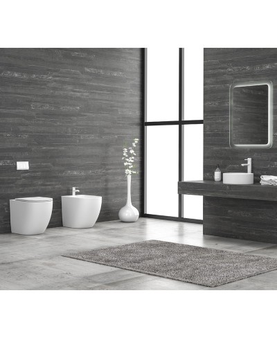 Κάλυμμα λεκάνης MILOS LT 2141D Λευκό γυαλιστερό KARAG