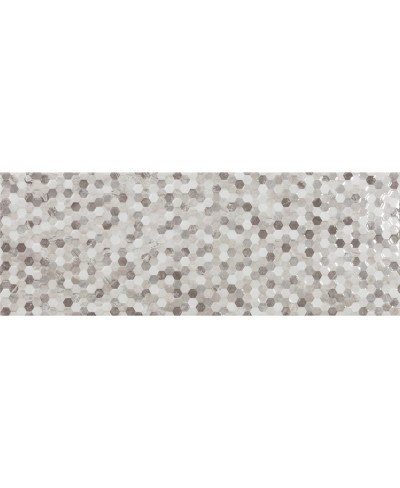 Πλακάκι LOUVRE Décor Gris Mosaico Rlv KARAG 25x70cm