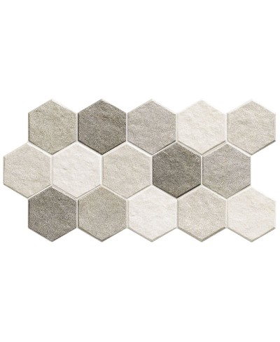 Πλακάκι HEX Stonehenge Frost KARAG 26,5x51cm
