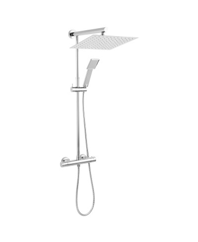 Θερμοστατική μπαταρία σταθερού ντους TREVI SQUARE NP75SQ-TRV7U FERRO