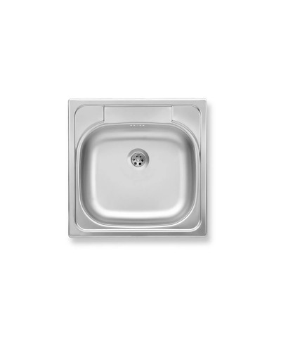 Νεροχύτης κουζίνας σαγρέ DR48/48TS.H FERRO 48x48cm