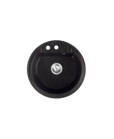 Νεροχύτης κουζίνας γραφίτη λαμπερό DRGM1/51HA FERRO Ø51cm