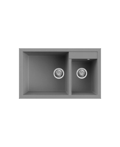 Νεροχύτης κουζίνας QUADRA 440 Titanium 73 ELLECI 81,5x50cm