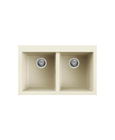 Νεροχύτης κουζίνας QUADRA 350 Bianco Antico 62 ELLECI 79x50cm