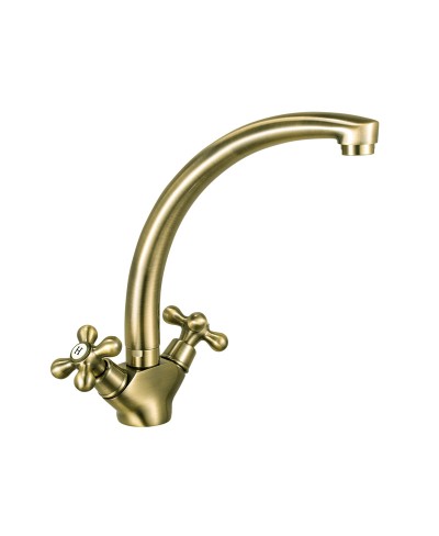 Μπαταρία κουζίνας ANTICA Old Bronze BAI4BR FERRO