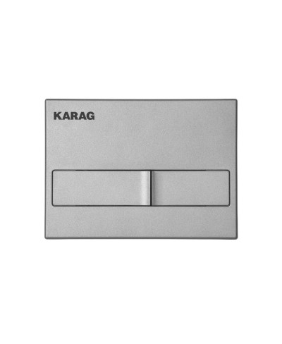 Πλακέτα καζανακίου διπλής λειτουργίας CARINA Satine C226-0180 KARAG