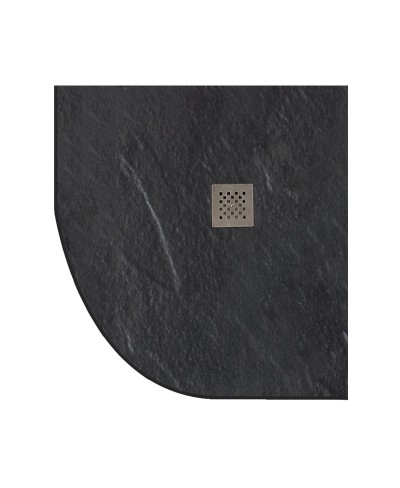 Ντουζιέρα ημικυκλική υψηλής αντοχής PIETRA Ardesia KARAG 90x90x2,5cm