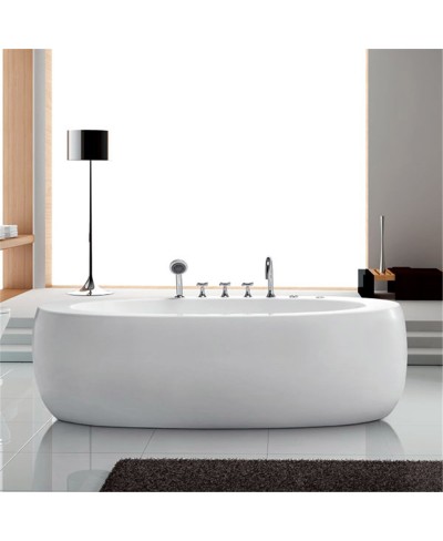 Μπανιέρα ελεύθερης τοποθέτησης με υδρομασάζ DIANA K-1212 KARAG 190x93x55cm