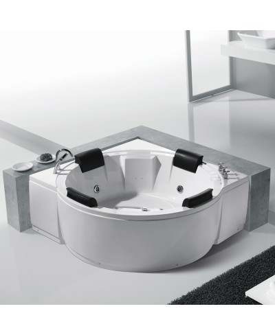 Μπανιέρα με σύστημα υδρομασάζ LIBERA K-1218 KARAG 165x165x60cm