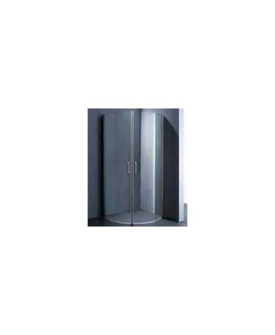 Καμπίνα ημικυκλική με διάφανο κρύσταλλο K-709A KARAG 90x90x195cm