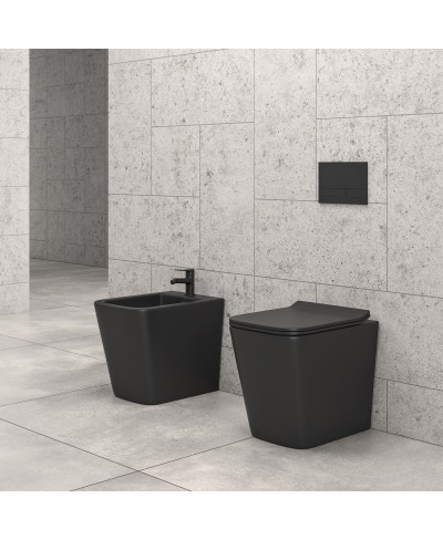 Κάλυμμα λεκάνης LT 062D Μαύρο ματ KARAG