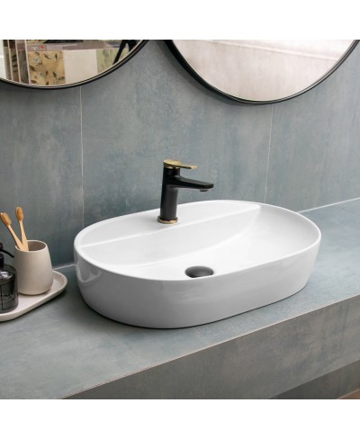 Νιπτήρας επικαθήμενος LT 2203 KARAG 61x40x12cm