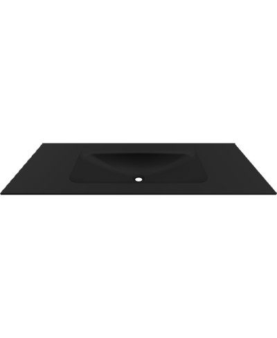 Νιπτήρας επίπλου μονός ANIM 120 Black BDVIV120BK46 KARAG 120,5x46,5x12cm