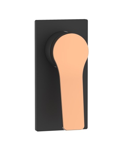 Μίκτης ντους μονός ANDARE Nero Rose Gold WNX348A73PA-RG KARAG