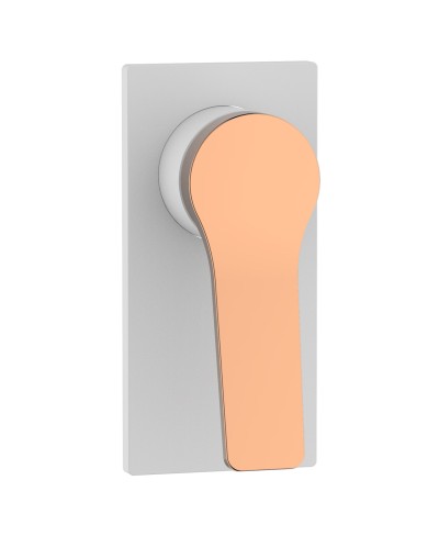 Μίκτης ντους μονός ANDARE Bianco Rose Gold WNX348A73PH-RG KARAG