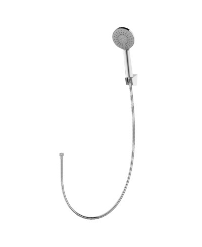 Τηλέφωνο ντους με σπιράλ και βάση στήριξης Χρωμέ SET-DUO-C KARAG