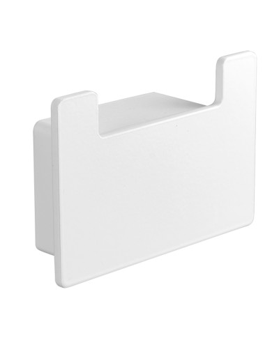 Άγκιστρο μπάνιου διπλό NEO 8202 66 Λευκό ματ KARAG