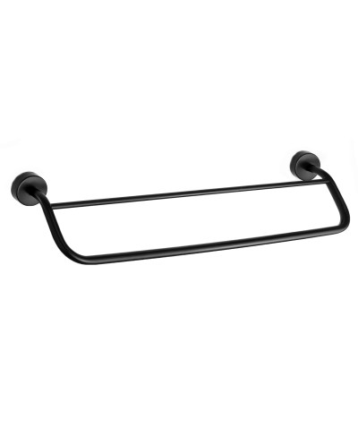 Πετσετοκρεμάστρα διπλή MODERNO 2252 55 Μαύρη ματ KARAG 50cm