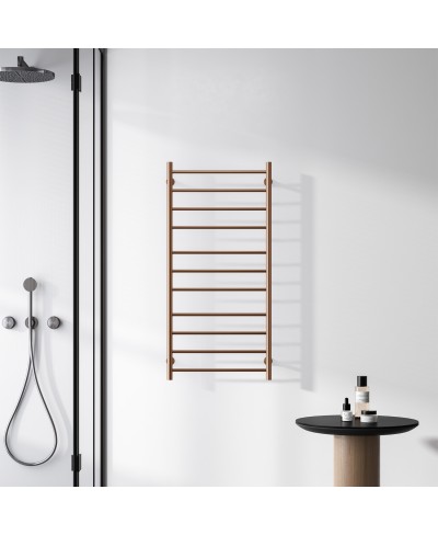 Ηλεκτρικό θερμαντικό σώμα μπάνιου Rose Gold TRUMPET KARAG 100x48x10cm 110W