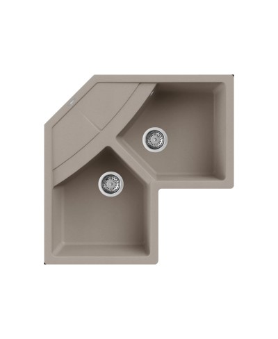 Νεροχύτης κουζίνας UNICO Corner ELLECI 83x83cm