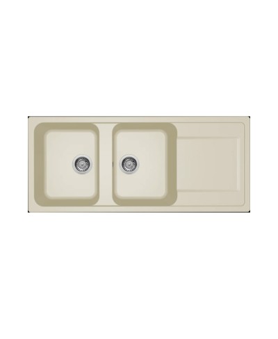 Νεροχύτης κουζίνας LIFE 500 Bianco Antico 62 ELLECI 116x50cm