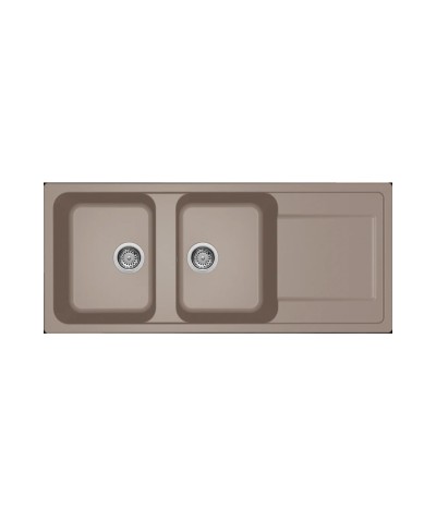 Νεροχύτης κουζίνας LIFE 500 Tortora 43 ELLECI 116x50cm