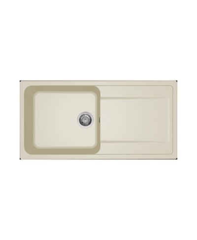 Νεροχύτης κουζίνας LIFE 480 Bianco Antico 62 ELLECI 100x50cm