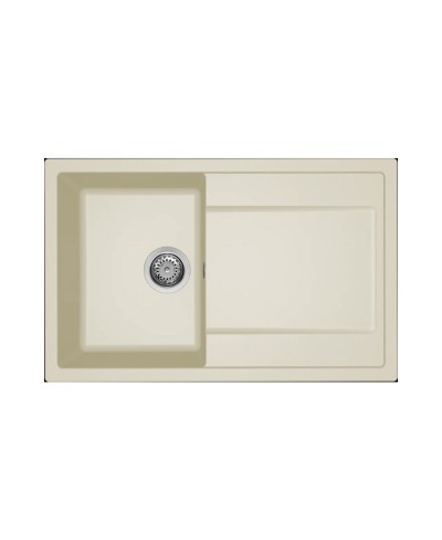 Νεροχύτης κουζίνας LIFE 300 Bianco Antico 62 ELLECI 79x50cm