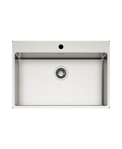 Νεροχύτης κουζίνας ανοξείδωτος COMPASS 700 Satinato ELLECI 74x51cm