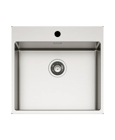 Νεροχύτης κουζίνας ανοξείδωτος COMPASS 500 Satinato ELLECI 54x51cm