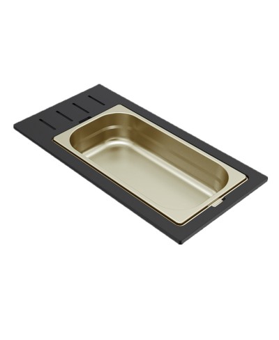 Μπολ ανοξείδωτο για νεροχύτη SINTESI Drain Gold KD011065GD ELLECI