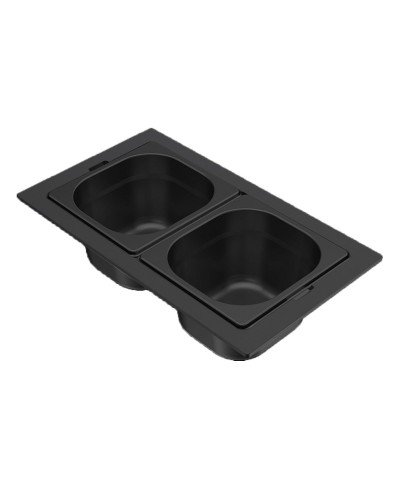 Μπολ ανοξείδωτο για νεροχύτη SINTESI Frame Black KF012100BK ELLECI