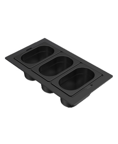 Μπολ ανοξείδωτο για νεροχύτη SINTESI Frame Black KF013100BK ELLECI