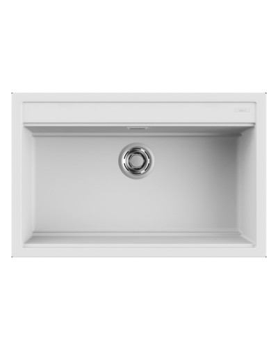 Νεροχύτης κουζίνας BEST 130 White 96 ELLECI 79x51cm