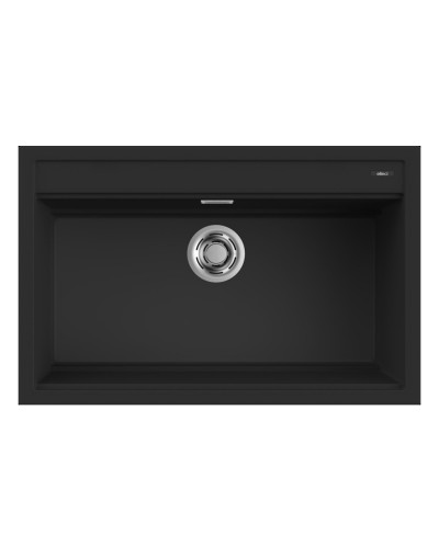 Νεροχύτης κουζίνας BEST 130 Black 86 ELLECI 79x51cm