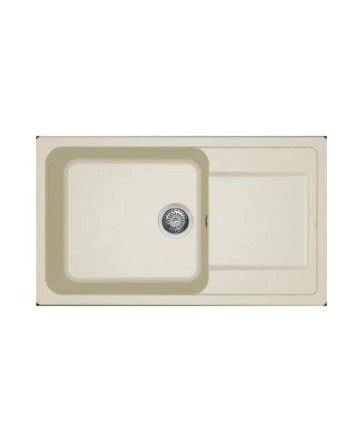 Νεροχύτης κουζίνας LIFE 410 Bianco Antico 62 ELLECI 86x50cm