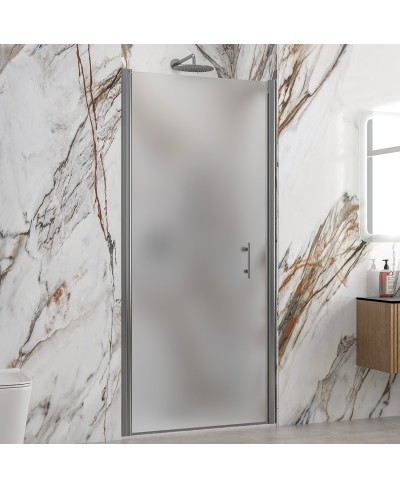 Καμπίνα από τοίχο σε τοίχο με icy κρύσταλλο S 28 ALTO PORTA Cromo KARAG